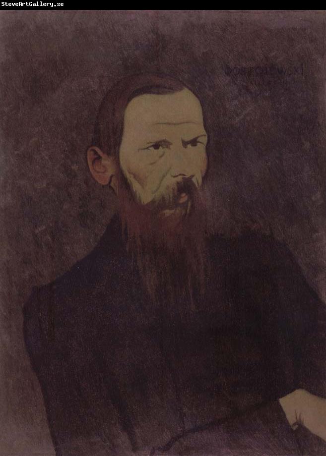 Felix Vallotton Portrait decoratif of Fyodor Dostoevsky